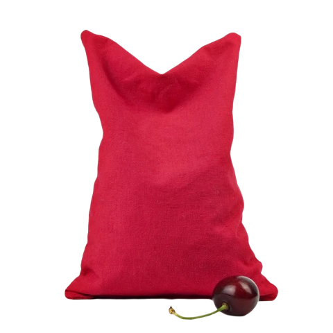 Ruby Cherry Stone Pillow