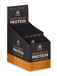 Bone Broth Protein Chocolate Packet Tray, 15 Servings