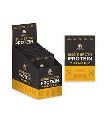 Bone Broth Protein Tumeric Packet Tray, 15 Servings