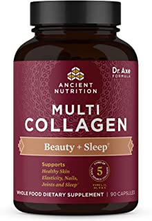 Multi Collagen Capsules-Beauty + Sleep, Pack of 90