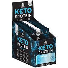 Keto Protein Vanilla Packet Tray, 12 Servings