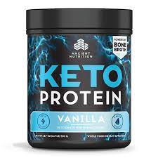 Keto Protein Vanilla , 17 Servings