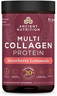 Multi Collagen Protein Strawberry Lemonade Half Size, 24 Servings